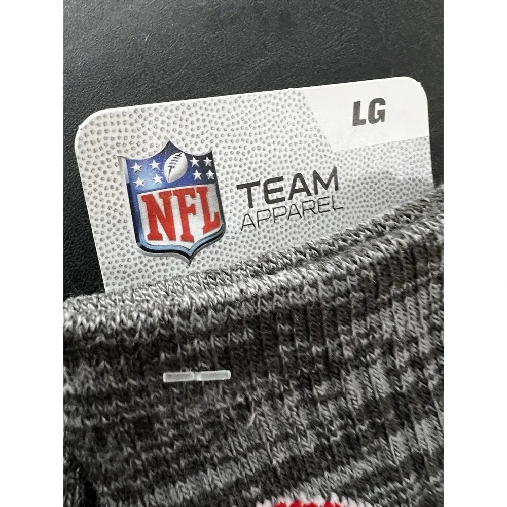 2 Pair! NFL San Francisco 49ers Socks Men's Large Gift Fanatic football Fan